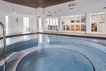 Jacuzzi at the Leisure club