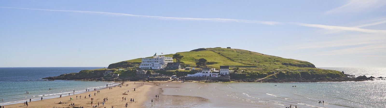 View from 20 Burgh Island Causeway, luxury holiday appartment